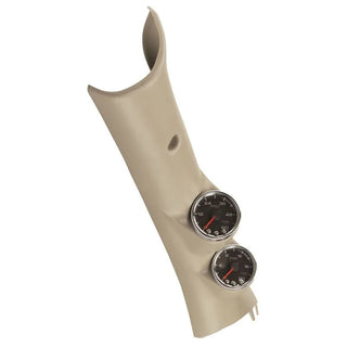 AutoMeter Diesel Gauge Kit A-Pillar: Dodge Ram 2500 (2010) / Ram 3500 (2010) w/ Boost/EGT 60psi/2000 Degree F Black Spek-Pro