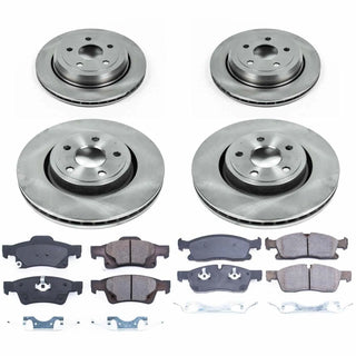 PowerStop Brake Kit: Dodge Durango (13-20) / Jeep Grand Cherokee (13-15)