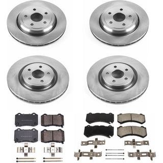 PowerStop Brake Kit: Dodge Durango (18-20) / Jeep Grand Cherokee (12-20)