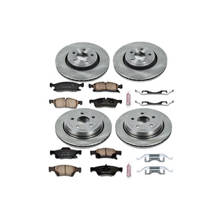 PowerStop Brake Kit: Dodge Durango (11-20) / Jeep Grand Cherokee (11-12)