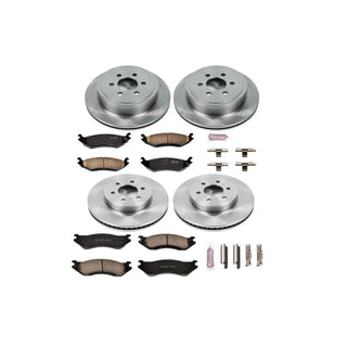 PowerStop Brake Kit: Dodge Durango 2003