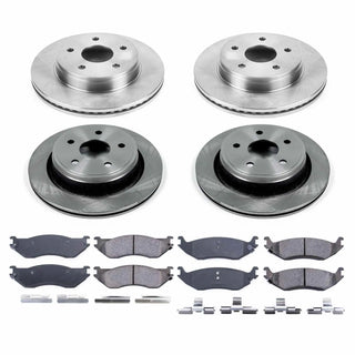 PowerStop Brake Kit: Dodge Durango (04-06) / Ram 1500 2002