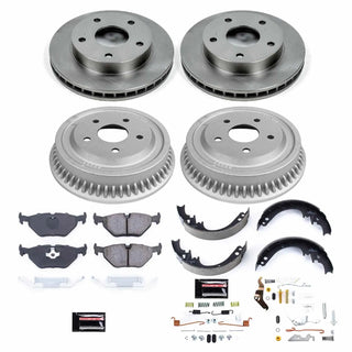 PowerStop Brake Kit: Dodge Ram 1500 1994 - 1999