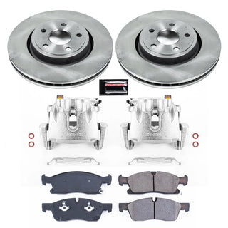 PowerStop Autospecialty Kit (FRONT): Dodge Durango (11-17) / Jeep Grand Cherokee (11-13)
