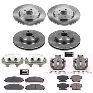 PowerStop Autospecialty Kit: Dodge Charger 2012 - 2014