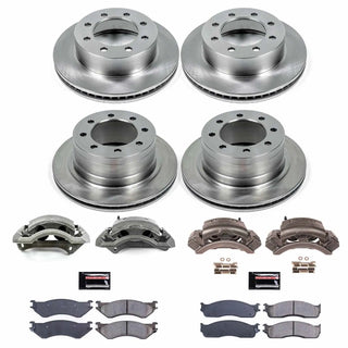 PowerStop Autospecialty Kit (FRONT AND REAR): Dodge Ram 3500 2003 - 2008