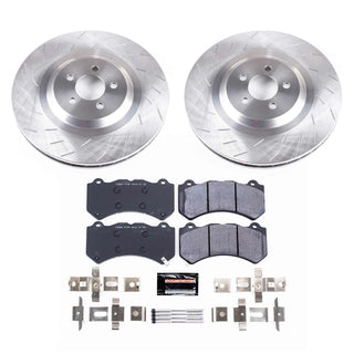 PowerStop Track Day Brake Kit (FRONT): Dodge Challenger / Charger 15-20