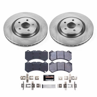 PowerStop Track Day Brake Kit (FRONT): Dodge Durango (18-20) / Jeep Grand Cherokee (12-21)