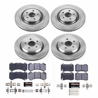 PowerStop Brake Kit: Dodge Durango (18-20) / Jeep Grand Cherokee (12-20)