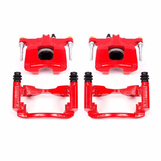 PowerStop Red Calipers (REAR): Jeep Wrangler (07-17) / Wrangler JK (18)
