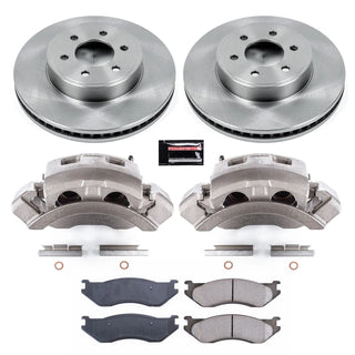 PowerStop Autospecialty Kit with Calipers (FRONT): Dodge Durango 2003