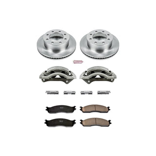PowerStop Autospecialty Kit with Calipers (FRONT): Dodge Ram 1500 (06-08) / Ram 2500 (03-08) / Ram 3500 (03-08)