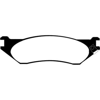EBC Greenstuff Brake Pads (FRONT): Fits Dodge Ram (94-10) - Heavy Duty