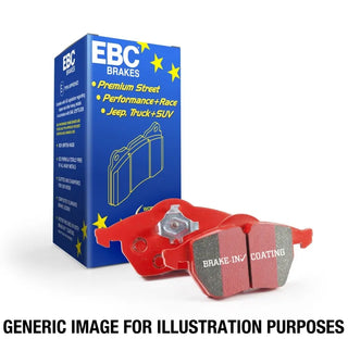 EBC Redstuff Brake Pads (FRONT): Chrysler 300 (69-71) / Dodge Challenger (70-74) / Charger (69-77) / D300 Pickup (71-72)