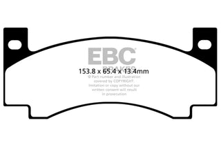 EBC Greenstuff Brake Pads (FRONT): Fits Chrysler / Dodge (69-77)