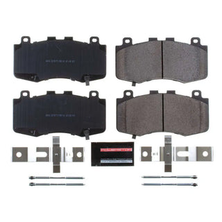 PowerStop Z23 Evolution Sport Brake Pads (FRONT): Dodge Durango (21-24) / Jeep Grand Cherokee (18-21) w/ Hardware