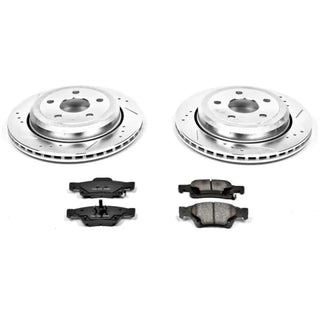 PowerStop Z23 Evolution Sport Brake Kit (REAR): Dodge Durango (11-24) / Jeep Grand Cherokee (11-21) / WK (22)