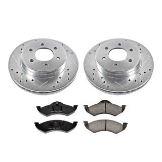 PowerStop Z23 Evolution Sport Brake Kit (FRONT): Dodge Dakota / Durango 2000 - 2002