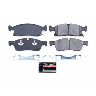PowerStop Z23 Evolution Sport Brake Pads (FRONT): Dodge Durango (21-24) / Jeep Grand Cherokee (16-21) / WK (22) w/ Hardware