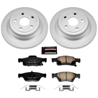 PowerStop Z17 Evolution Geomet Coated Brake Kit (REAR): Dodge Durango / Jeep Grand Cherokee 11-20