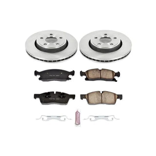 PowerStop Autospecialty Brake Kit (FRONT): Dodge Durango (11-20) / Jeep Grand Cherokee (11-16)