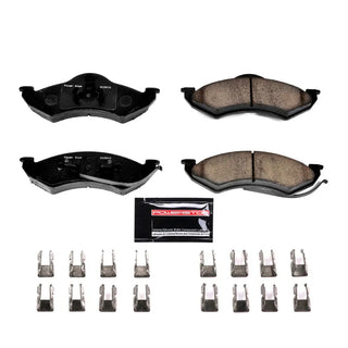 PowerStop Z23 Evolution Sport Brake Pads (FRONT): Dodge Dakota (99) / Durango (98-99) w/ Hardware