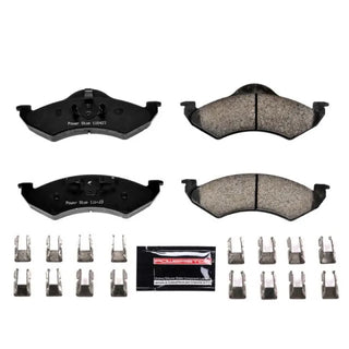 PowerStop Z23 Evolution Sport Brake Pads (FRONT): Dodge Dakota / Durango 2000 - 2002 w/ Hardware
