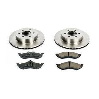 PowerStop Autospecialty Brake Kit (FRONT): Dodge Dakota / Durango 00-02