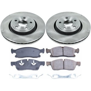 PowerStop Brake Kit (FRONT): Dodge Durango (12-20) / Jeep Grand Cherokee (13-15)