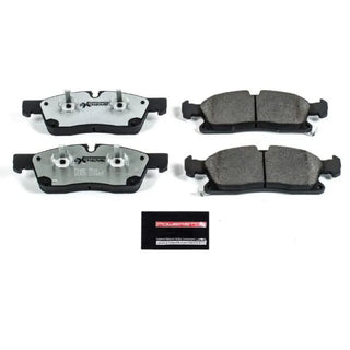 PowerStop Z26 Extreme Street Brake Pads (FRONT): Dodge Durango (11-20) / Jeep Grand Cherokee (11-18) w/ Hardware