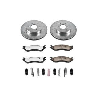 PowerStop Z36 Truck & Tow Brake Kit (FRONT): Dodge Durango 2003