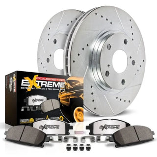 PowerStop Z36 Truck & Tow Brake Kit (FRONT): Dodge Durango 2003