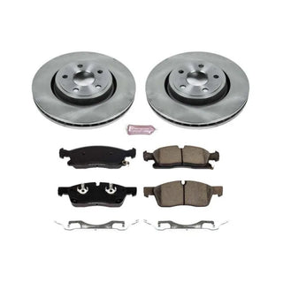 PowerStop Autospecialty Brake Kit (FRONT): Dodge Durango (21-24) / Jeep Grand Cherokee (16-21) / Grand Cherokee WK (22)