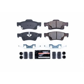 PowerStop Z23 Evolution Sport Brake Pads (REAR): Dodge Durango (11-24) / Jeep Grand Cherokee (11-21) / WK (22) w/ Hardware