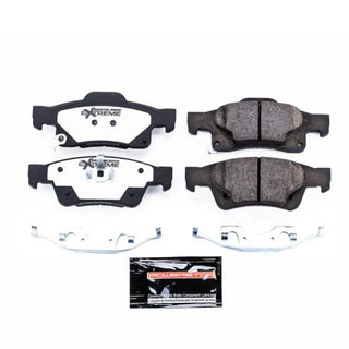 PowerStop Z36 Truck & Tow Brake Pads (REAR): Dodge Durango (11-24) / Jeep Grand Cherokee (11-21) / WK (22) w/ Hardware