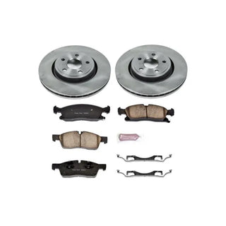 PowerStop Autospecialty Brake Kit (FRONT): Dodge Durango (11-20) / Jeep Grand Cherokee (11-12)