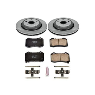 PowerStop Autospecialty Brake Kit (REAR): Dodge Durango (18-20) / Jeep Grand Cherokee (12-20)