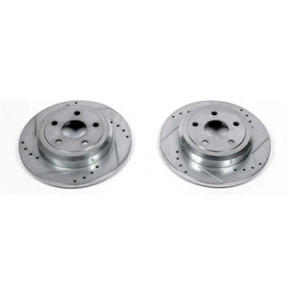 PowerStop Evolution Drilled & Slotted Rotors (REAR): Dodge Durango / Jeep Grand Cherokee 11-20