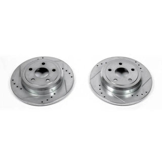 PowerStop Evolution Drilled & Slotted Rotors (REAR): Dodge Durango / Jeep Grand Cherokee 11-20