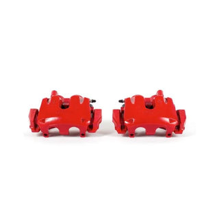 PowerStop Red Calipers (FRONT): Dodge Durango (11-17) / Jeep Grand Cherokee (12-17) w/ Brackets