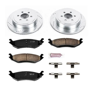 PowerStop Z23 Evolution Sport Brake Kit (REAR): Dodge Durango 2003