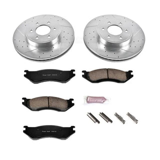 PowerStop Z23 Evolution Sport Brake Kit (FRONT): Dodge Durango 2003