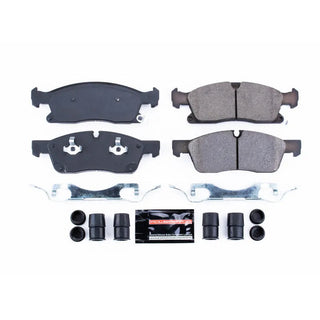 PowerStop Z23 Evolution Sport Brake Pads (FRONT): Dodge Durango (11-20) / Jeep Grand Cherokee (11-18) w/ Hardware