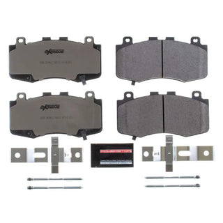 PowerStop Z26 Extreme Street Brake Pads (FRONT): Dodge Durango (21-24) / Jeep Grand Cherokee (18-21) w/ Hardware