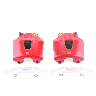 PowerStop Red Calipers (FRONT): Dodge Dakota / Durango (00-02) w/o Brackets