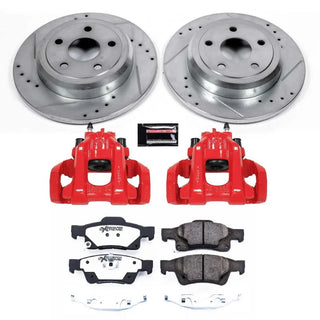 PowerStop Z36 Truck & Tow Brake Kit (REAR): Dodge Durango / Jeep Grand Cherokee 11-20 w/ Calipers