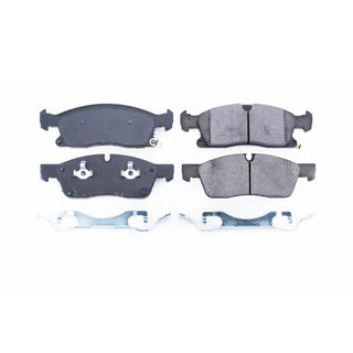 PowerStop Z17 Evolution Ceramic Brake Pads (FRONT): Dodge Durango (21-24) / Jeep Grand Cherokee (16-21) / WK (22) w/ Hardware