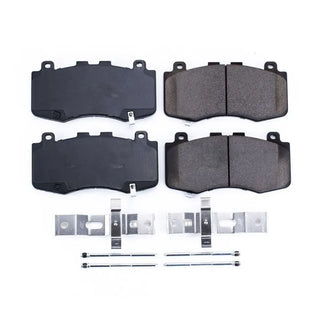 PowerStop Z17 Evolution Ceramic Brake Pads (FRONT): Dodge Durango (21-24) / Jeep Grand Cherokee (18-21) w/ Hardware