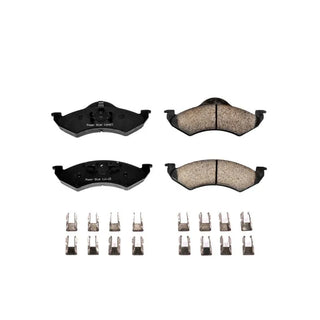PowerStop Z17 Evolution Ceramic Brake Pads (FRONT): Dodge Dakota / Durango 00-02 w/ Hardware