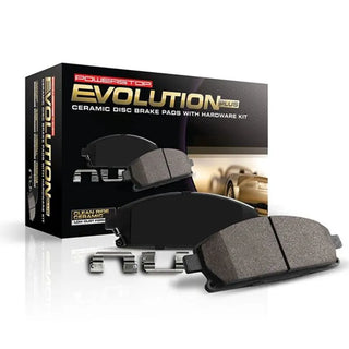 PowerStop Z17 Evolution Ceramic Brake Pads (REAR): Dodge Durango (18-24) / Jeep Grand Cherokee (18-21) w/ Hardware